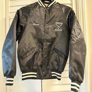 "Steven" Boys Jericho MudDogs baseball bomber jacket